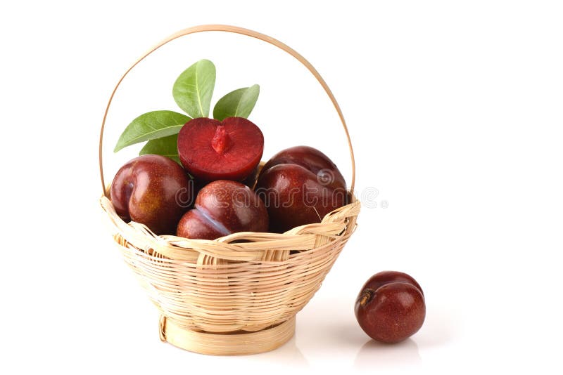 Gulf ruby plum. stock photo. Image of healthy, fiber 56867300