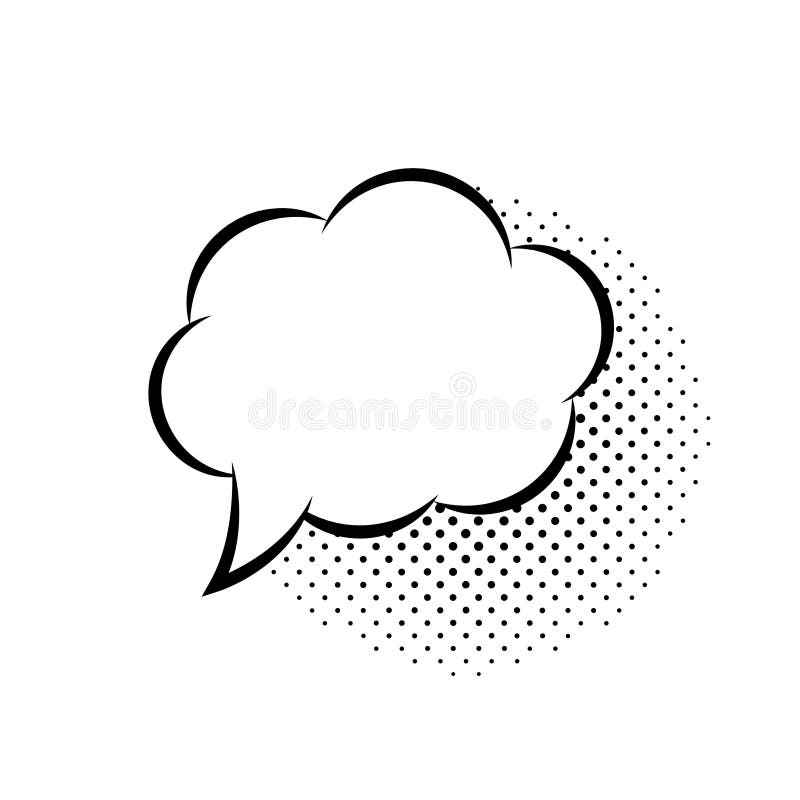 Gulgocze wi? cej m? j portfolio set? w mow? My? le? chmur? i m? wj? cy Retro pu? ci komiczka b? ble majchery r? wnie? zwr? ci? corel ilustr ilustracja wektor