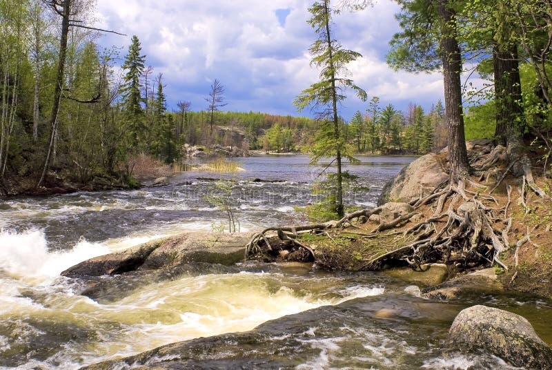 Gull lake, rapids, bwcaw