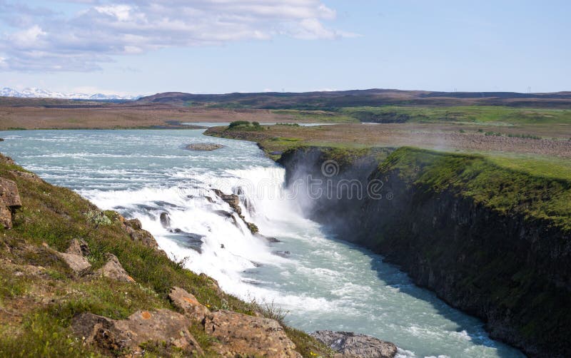 Waterfall Stock Image Image Of Moss Nature Foliage 3211813