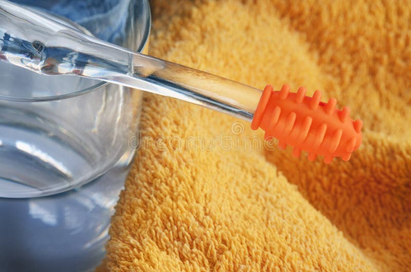 Gum massager stock image. Image of soother, rubber, product 10755629