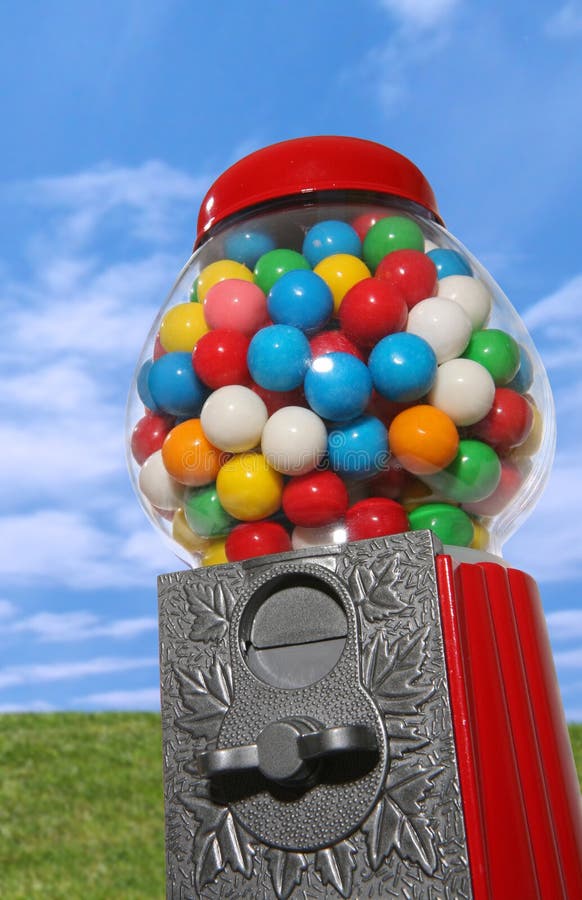 Gumball Machine stock image. Image of sweet, chew, outdoor 1291947