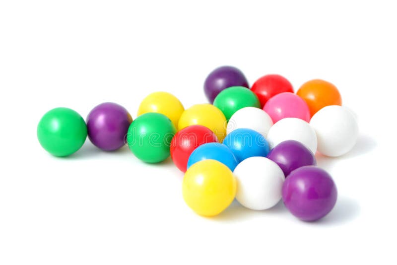 Gumballs coloridos fotos de stock Gumballs coloridos fotos de stock
