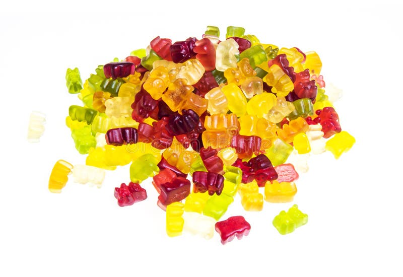 Gummy Bears Candy Isolated editorial photo. Illustration of bears -  136484496