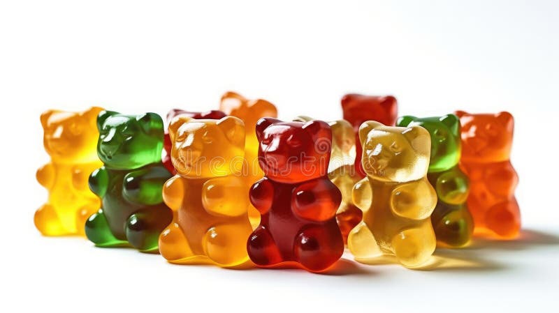 Gummy bears isolated img