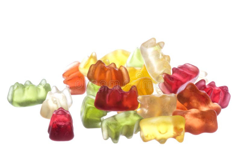 Gummy Bears Candy Isolated editorial photo. Illustration of bears -  136484496