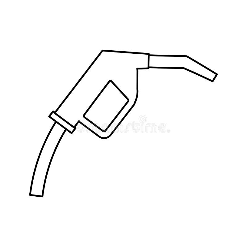 Gun fuel service station stock illustration. Illustration of service 83228987