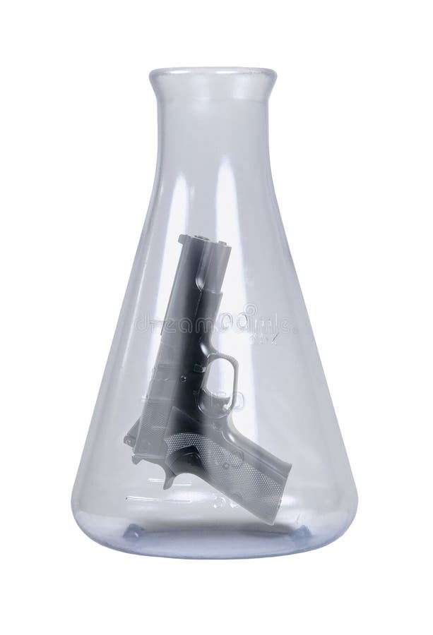 Glass Beaker with Crystal Stopper Stock Image Image of beaker, holder