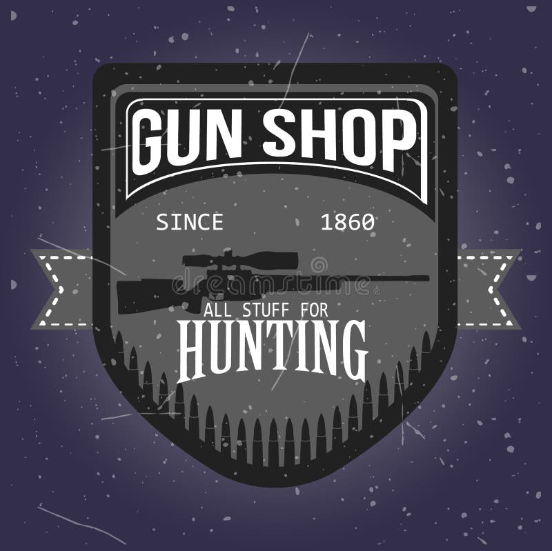 Gun Shop Logo Stock Illustrations 688 Gun Shop Logo Stock