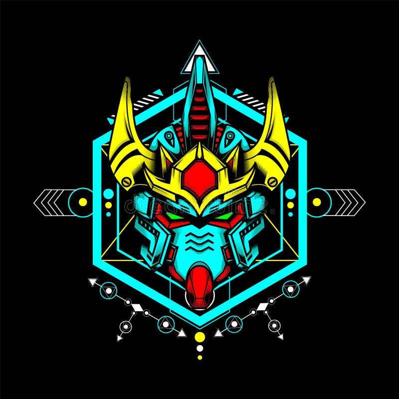 Crazy gamer - emblem for t-shirt Royalty Free Vector Image