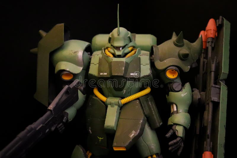Gundam-Modellgrün lizenzfreie stockbilder Gundam-Modellgrün lizenzfreie stockbilder
