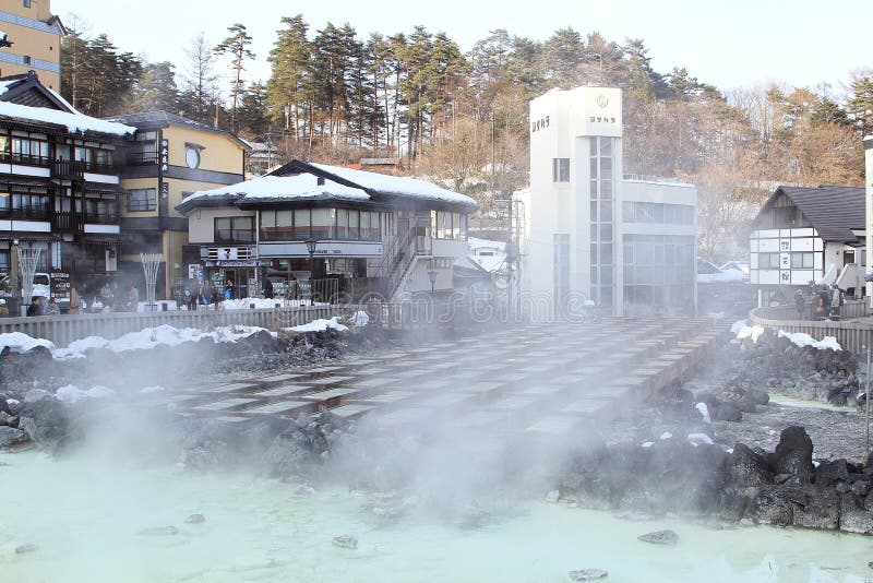 GUNMA JAPAN arkivfoton GUNMA JAPAN arkivfoton