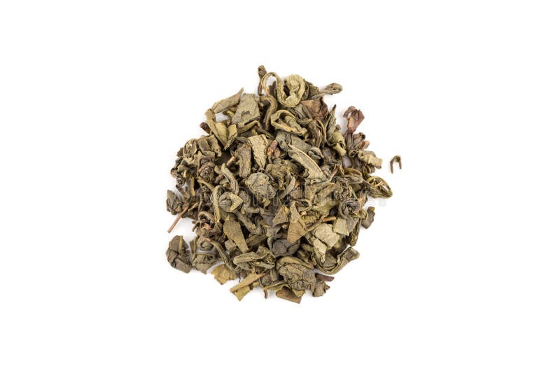 Gunpowder green tea stock image. Image of crop, dried 270027063