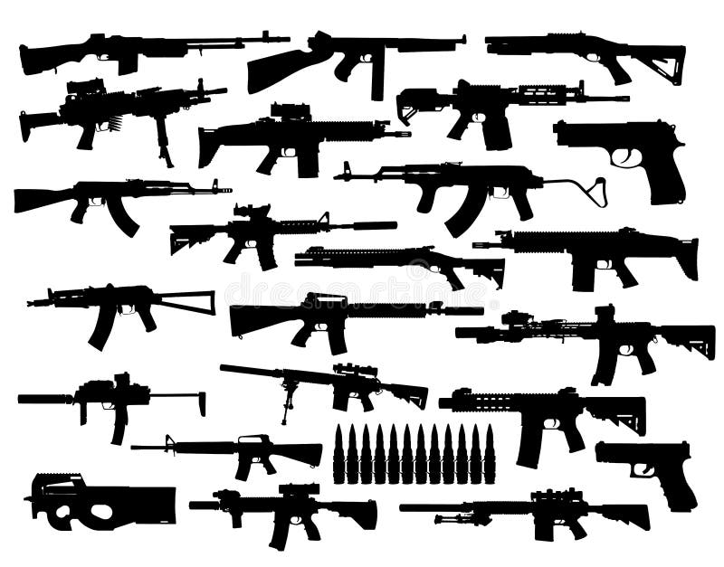 Guns collection set