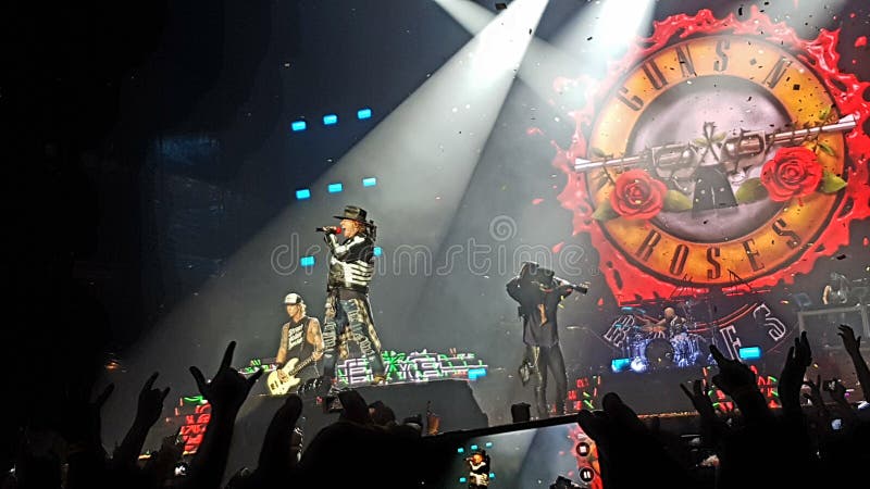 Guns n&#x27; Roses in concert