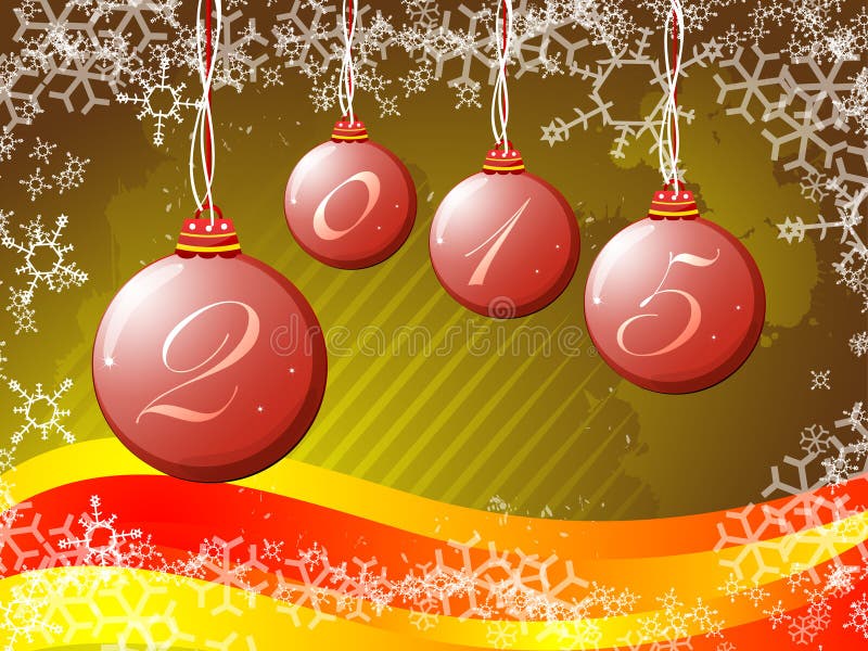 Guten Rutsch ins Neue Jahr 2015 stock abbildung Guten Rutsch ins Neue Jahr 2015 stock abbildung