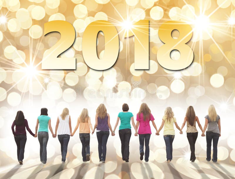 Guten Rutsch ins Neue Jahr-Freundschaft 2018 lizenzfreie stockfotografie Guten Rutsch ins Neue Jahr-Freundschaft 2018 lizenzfreie stockfotografie