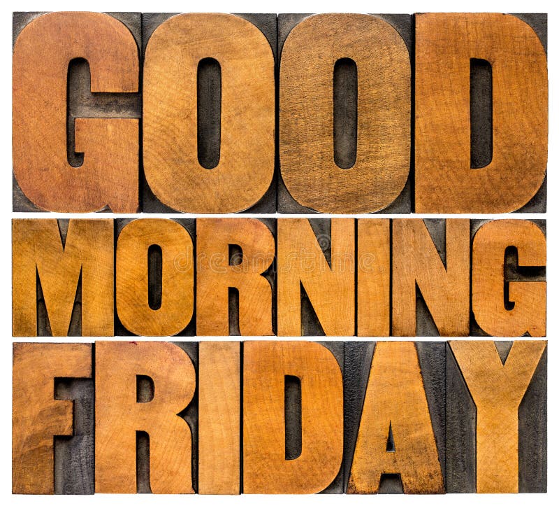 Gutenmorgen Freitag lizenzfreies stockfoto Gutenmorgen Freitag lizenzfreies stockfoto