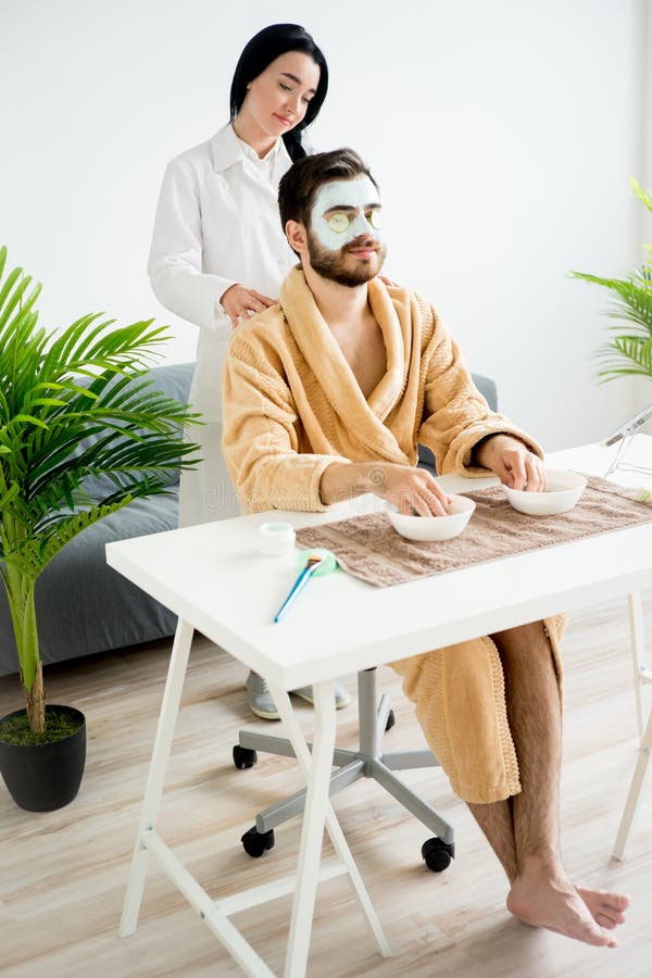 Guy having a massage stock photo. Image of healthcare 95209818