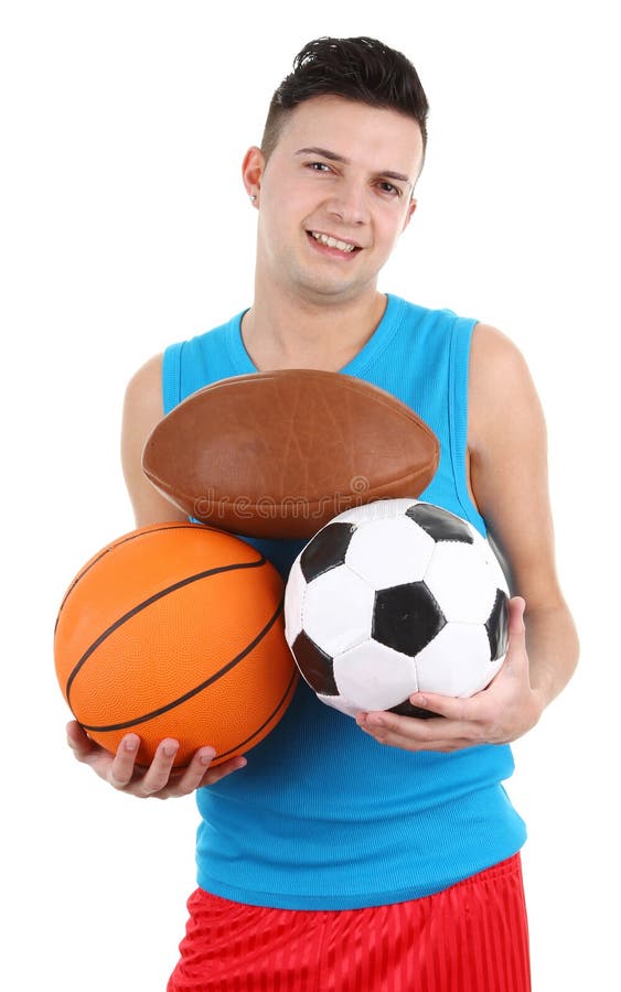Man Holding Power Balls Stock Photos Free & RoyaltyFree Stock Photos