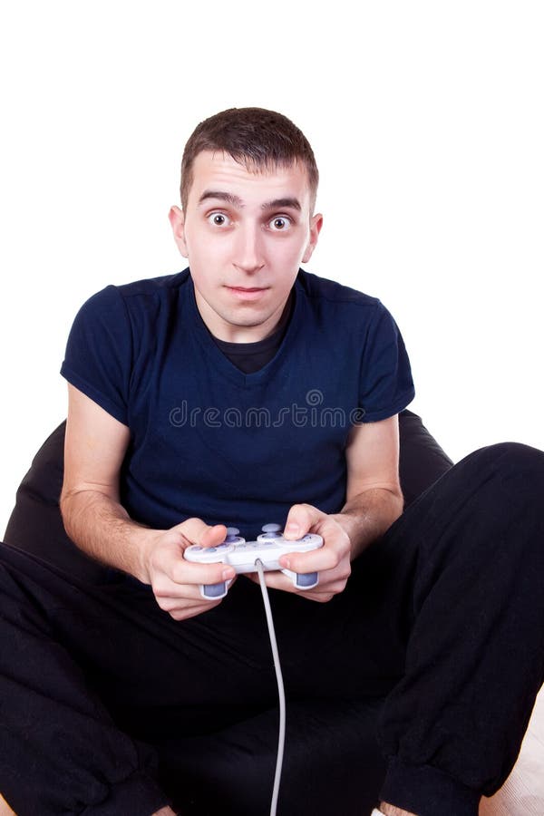 Man Playing Computer Game · Free Stock Photo