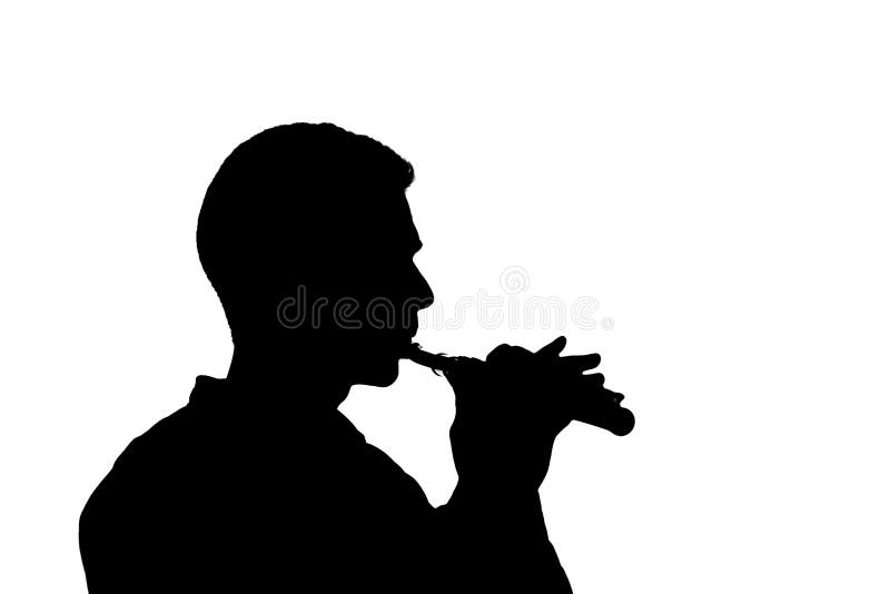 Black Boy Playing Flute Stock Illustrations 76 Black Boy Playing