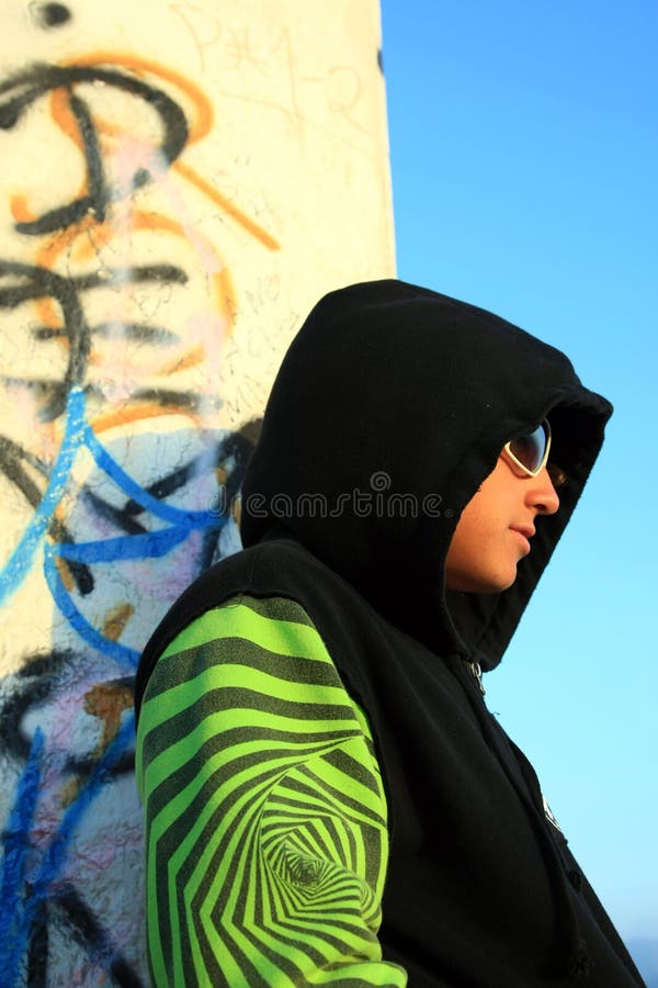 Guy with sunglasses stock image. Image of rave, people 4980079