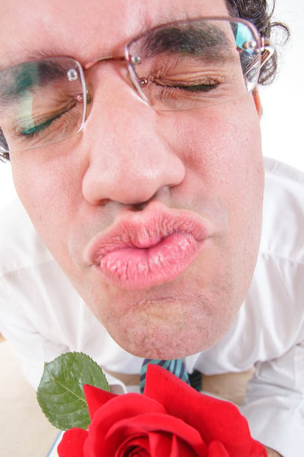 Šta fali osobi iznad? - Page 40 Guy-trying-to-be-romantic-giving-kiss-holding-rose-wearing-glasses-his-eyes-closed-42514831