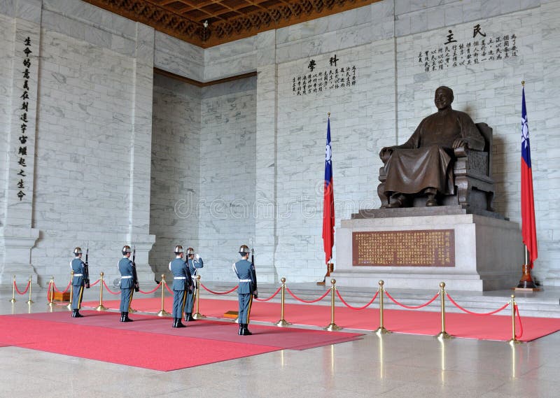 Chiang Kai-shek Memorial Hall W Taipei Fotografia Editorial - Obraz ...