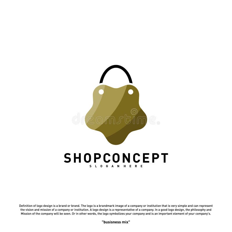 Gwiazdowy Sklepowy logo projekta pojęcie Centrum handlowe logo wektor Sklepu i prezentów symbol ilustracja wektor Gwiazdowy Sklepowy logo projekta pojęcie Centrum handlowe logo wektor Sklepu i prezentów symbol ilustracja wektor