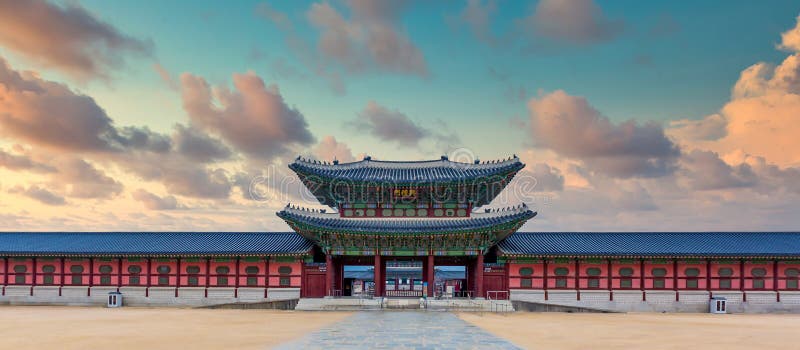 Gyeongbok Palace In Seoul City Gyeongbokgung Palace Landmark Of Seoul