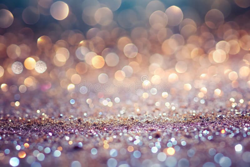 Gyllene glitterbakgrund med minimalistisk kant – En glittrande textur för eleganta designprojekt stock illustrationer
