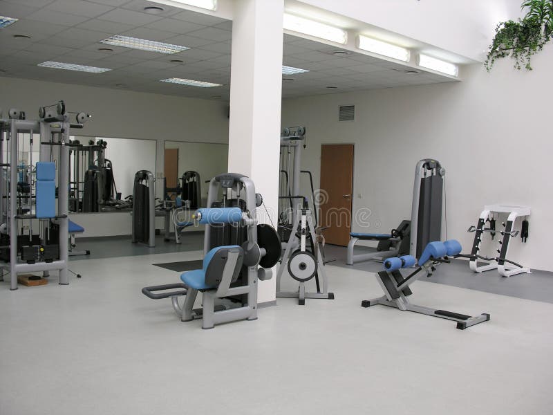 Gym stock image