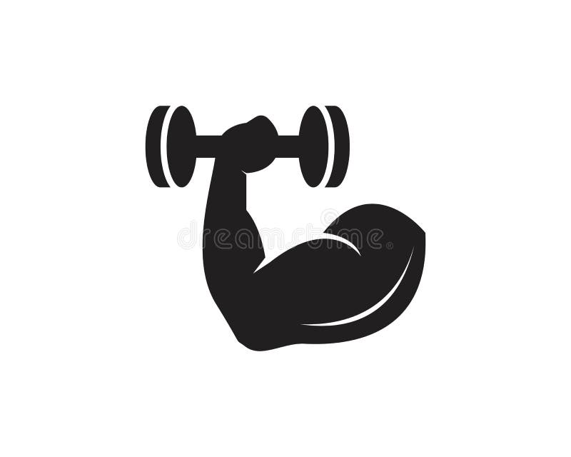 Gym, ilustração do vetor do logotipo do ícone da aptidão ilustração do vetor Gym, ilustração do vetor do logotipo do ícone da aptidão ilustração do vetor