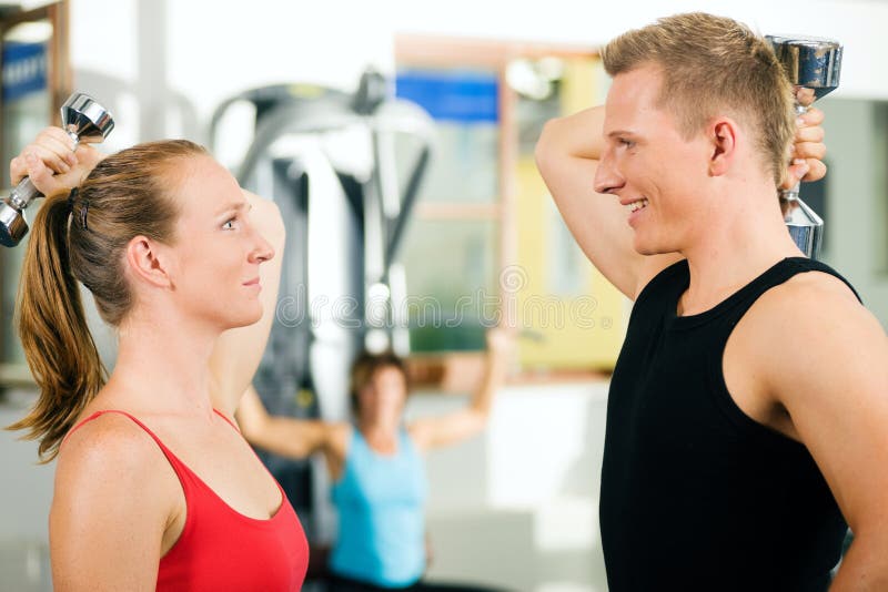 Training Dumbbells Gym Pecks Stock Image Image of dumbbells, muscles