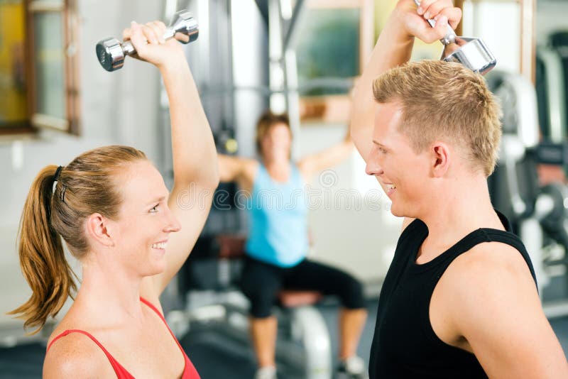 Training Dumbbells Gym Pecks Stock Image Image of dumbbells, muscles
