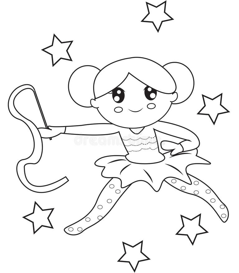 Гимнастика раскраска для детей распечатать Gymnastics Coloring Pages Best Coloring Pages For Kids Sports coloring pages,