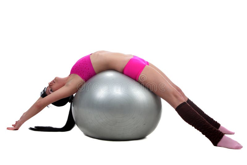 Gymnastic with a ball