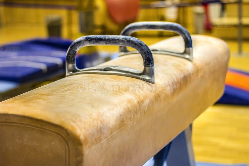 Gymnastic equipment stock photo. Image of exercise, build 93121958