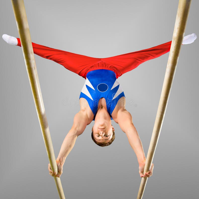 Gymnastiek royalty-vrije stock afbeelding Gymnastiek royalty-vrije stock afbeelding