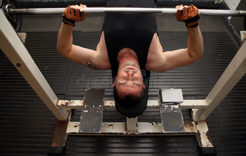 Gymnastique De Barbell De Force De Formation Photo stock Image du