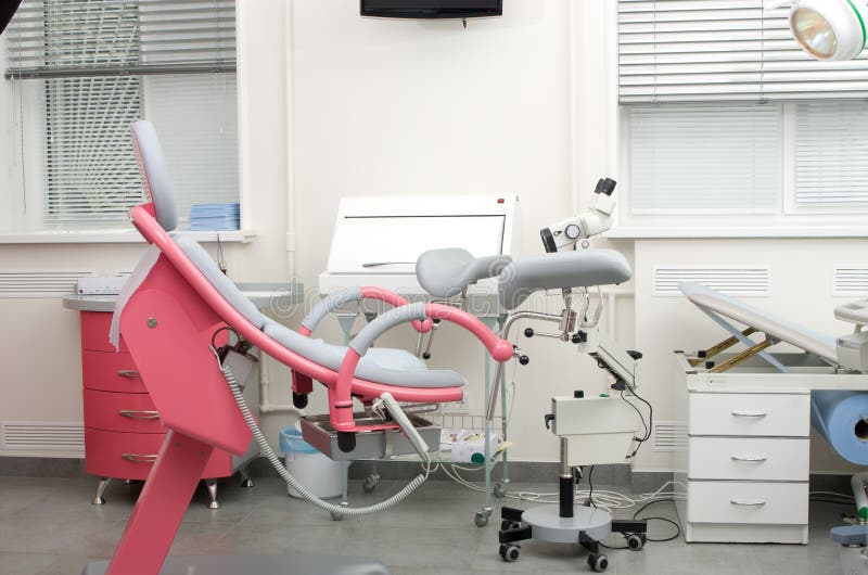 Gynecological room in female clinic stock images Gynecological room in female clinic stock images