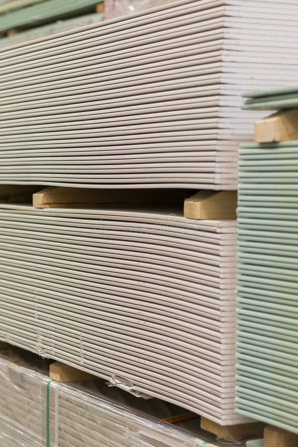 Gypsum Plasterboard Pack Stock Photos Free & RoyaltyFree Stock