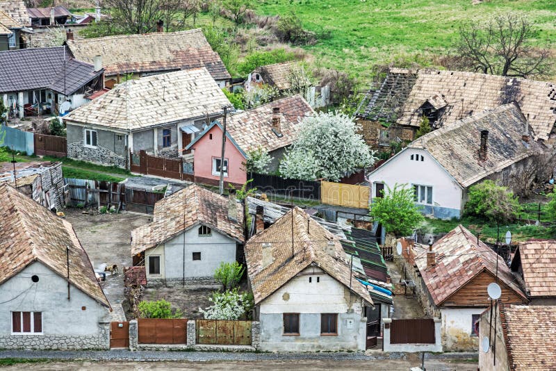 Gypsy settlement in Filakovo, Slovakia