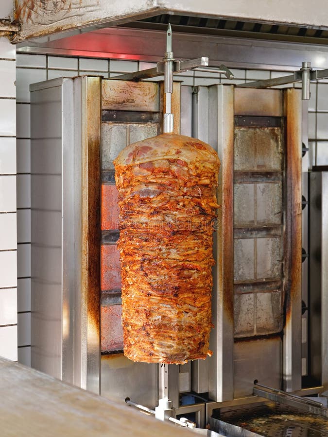 Gyros stock image. Image of grill, doner, rotisserie 54745363