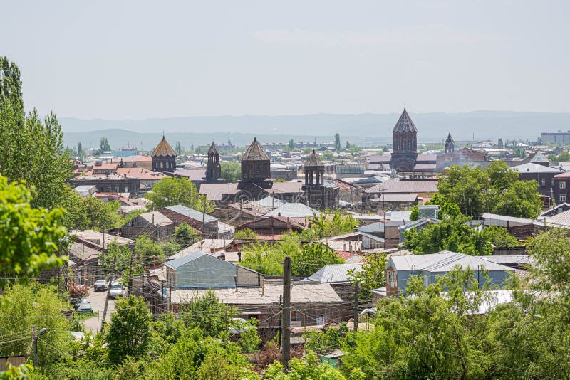 GyumriLeninakan, is the Second Largest City in Armenia Editorial Photo