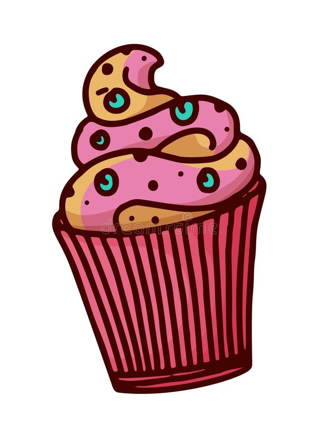 G?teau de bande dessin?e, grande conception pour tous buts Illustration de vecteur Calibre de menu Gribouillez le type F?te d'ann illustration stock G?teau de bande dessin?e, grande conception pour tous buts Illustration de vecteur Calibre de menu Gribouillez le type F?te d'ann illustration stock