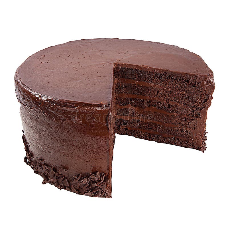 Gâteau de chocolat image libre de droits Gâteau de chocolat image libre de droits
