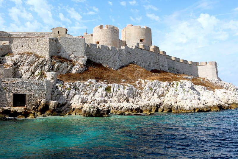 Chateau d`If in Marseille, France. Chateau d`If in Marseille, France.