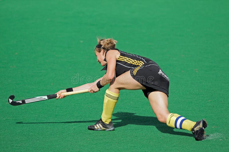 Hóquei De Campo Das Mulheres Fotografia Editorial - Imagem de jogador,  equipe: 20357942